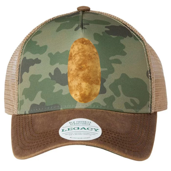 Potatoe Mmmmmmm Potatoes Halloween Costume Legacy Tie Dye Trucker Hat