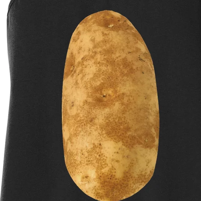 Potatoe Mmmmmmm Potatoes Halloween Costume Women's Racerback Tank