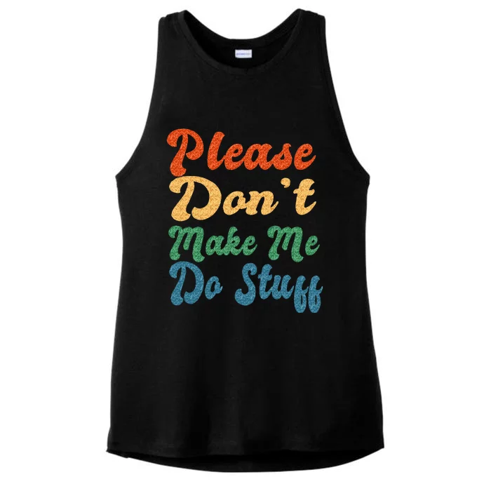 Positive Message Quote Dear Person Behind Me Love Ladies Tri-Blend Wicking Tank