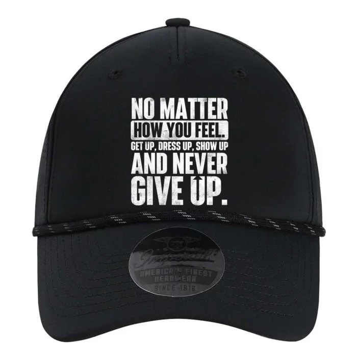 Perseverance Motivational Quote Inspiration Life Slogan Performance The Dyno Cap