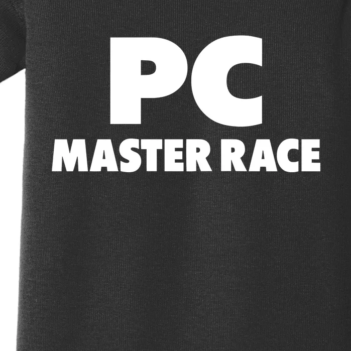 Pc Master Race Baby Bodysuit