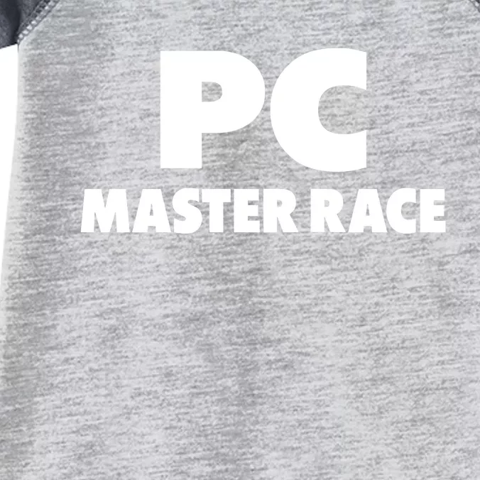 Pc Master Race Infant Baby Jersey Bodysuit