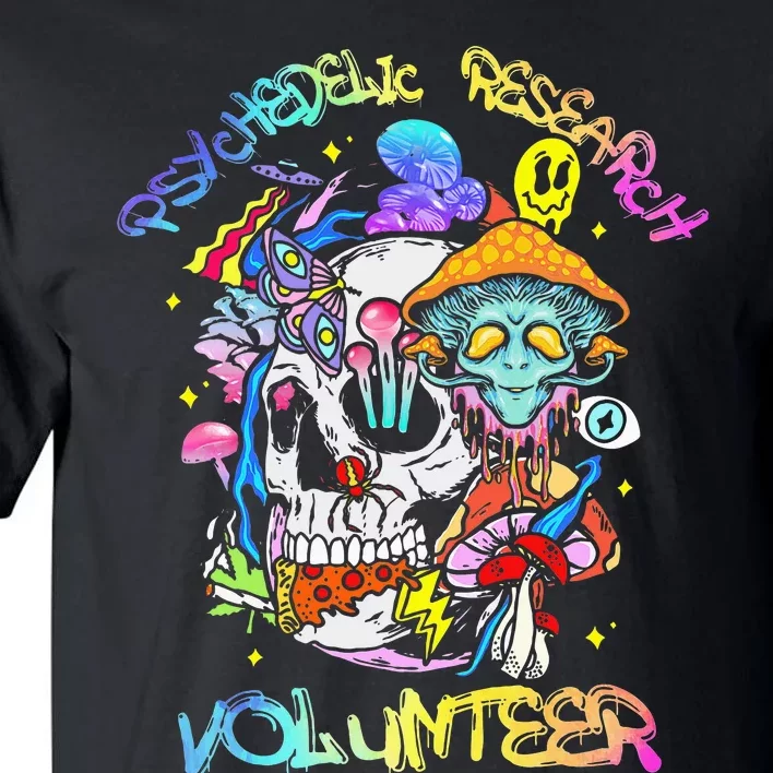 Psychedelic Mushroom Research Volunteer Tall T-Shirt