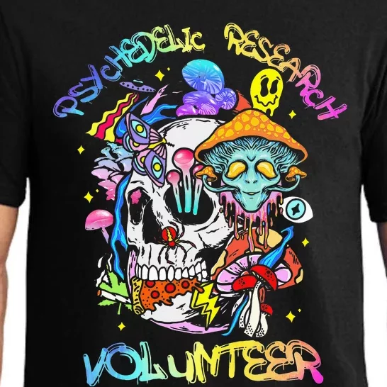 Psychedelic Mushroom Research Volunteer Pajama Set