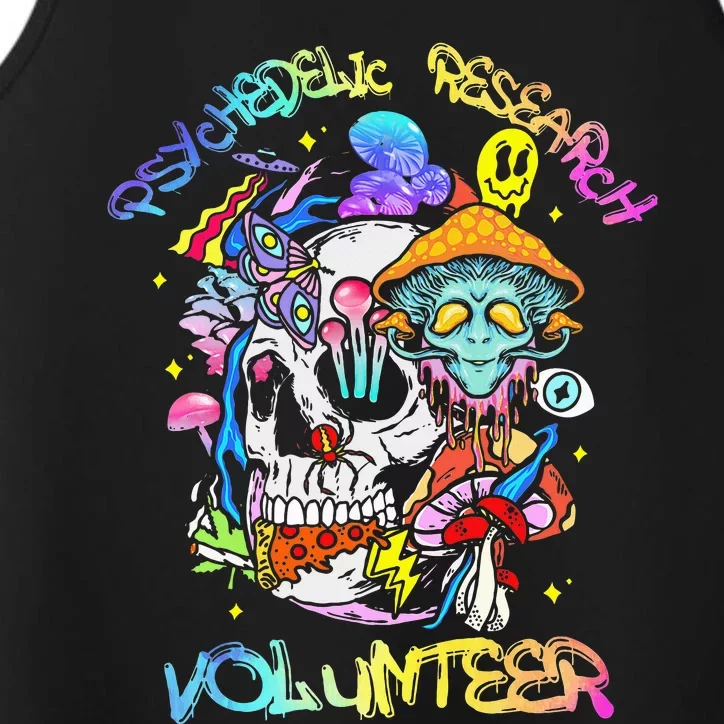 Psychedelic Mushroom Research Volunteer Performance Tank