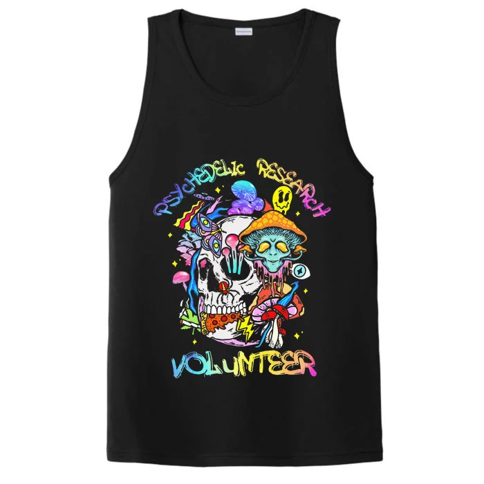 Psychedelic Mushroom Research Volunteer Performance Tank