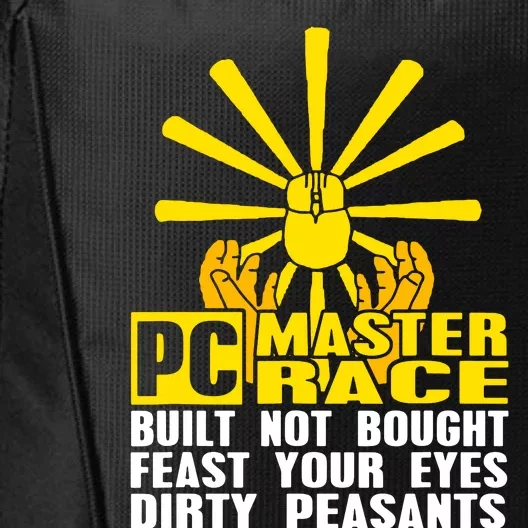 Pc Master Race Gaming City Backpack