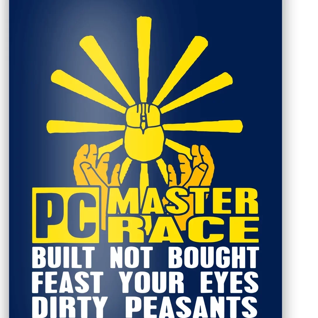 Pc Master Race Gaming Poster