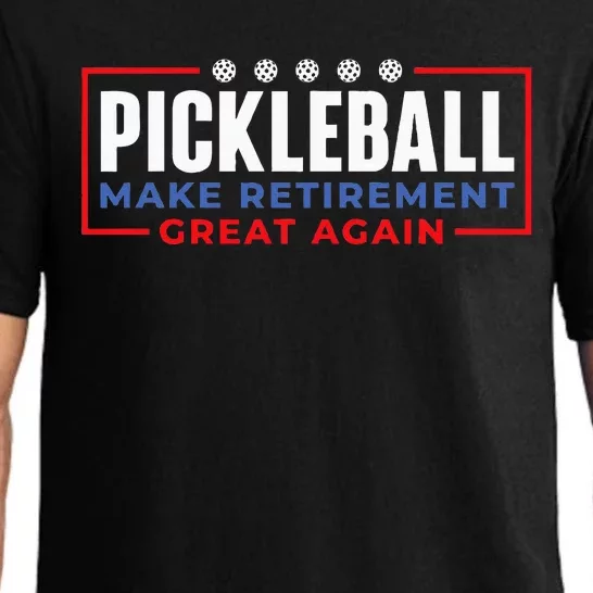 Pickleball Make Retirement Great Again Pickleball Player Pajama Set