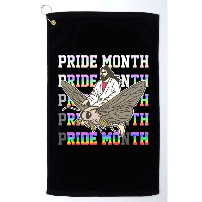 Pride Month Ride Moth Platinum Collection Golf Towel