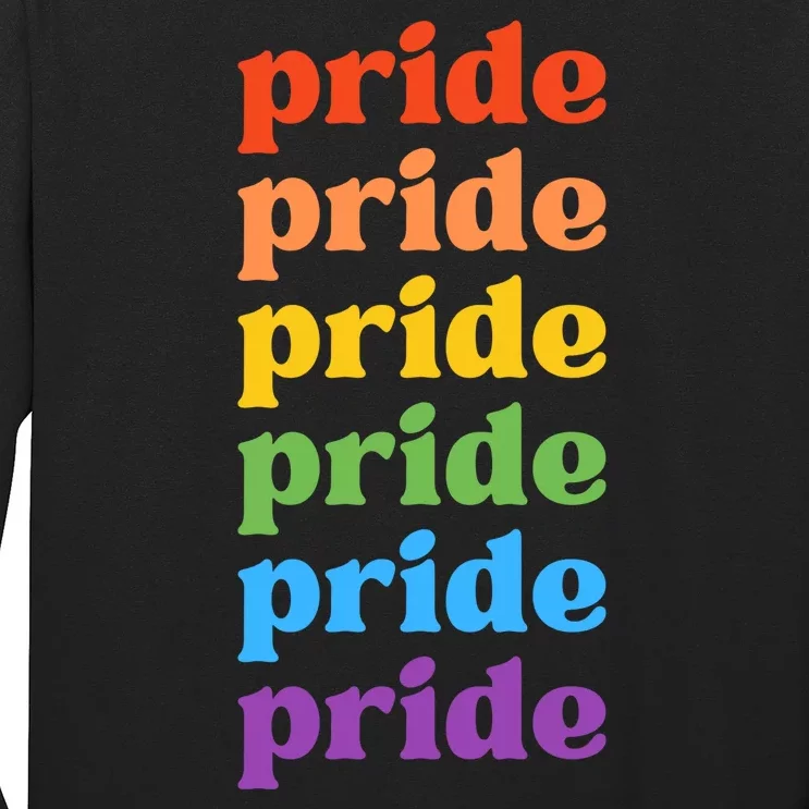 Pride Month Rainbow LGBTQ Long Sleeve Shirt