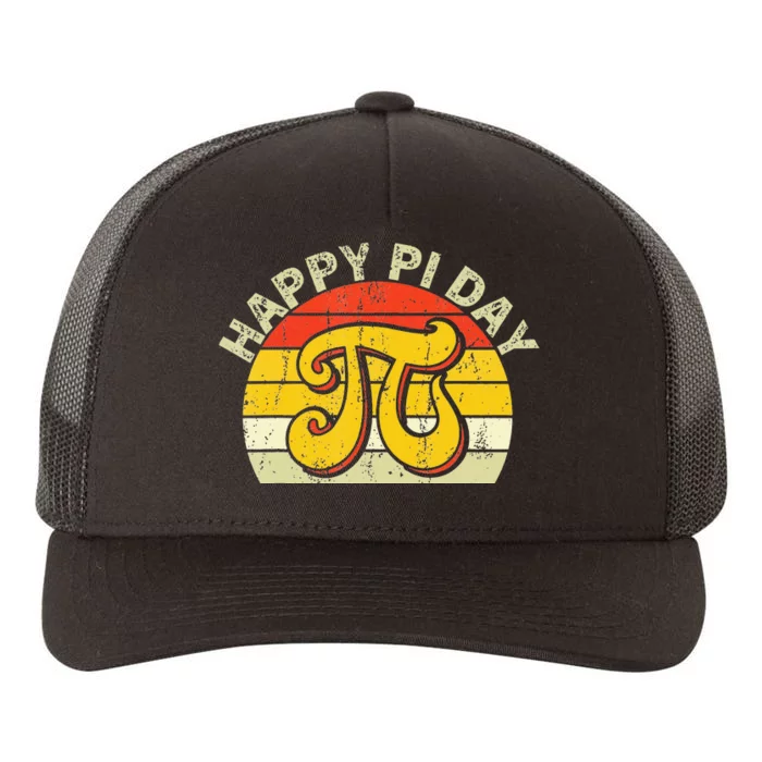 Pi Math Science STEM Vintage 3.14 Pi Day Yupoong Adult 5-Panel Trucker Hat