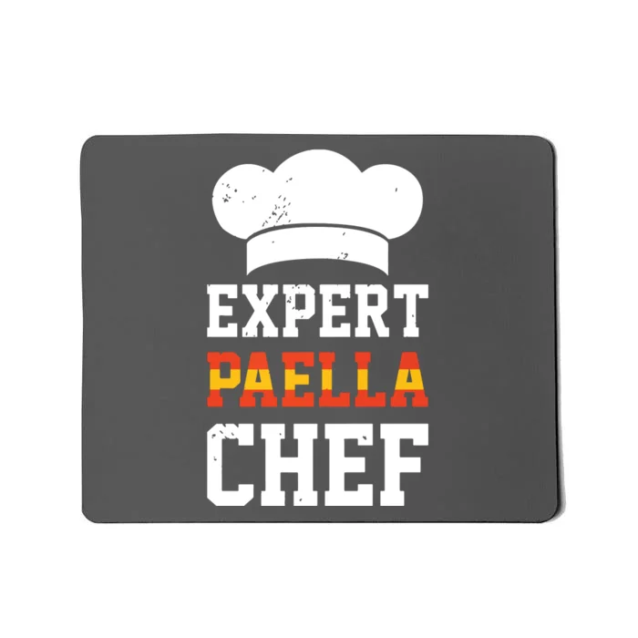 Paella Maker Spanish Cuisine Culinary Paella Making Chef Premium Mousepad