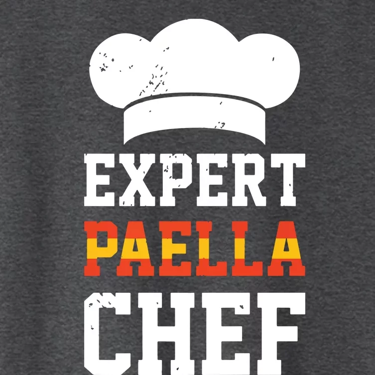 Paella Maker Spanish Cuisine Culinary Paella Making Chef Premium Women's Crop Top Tee