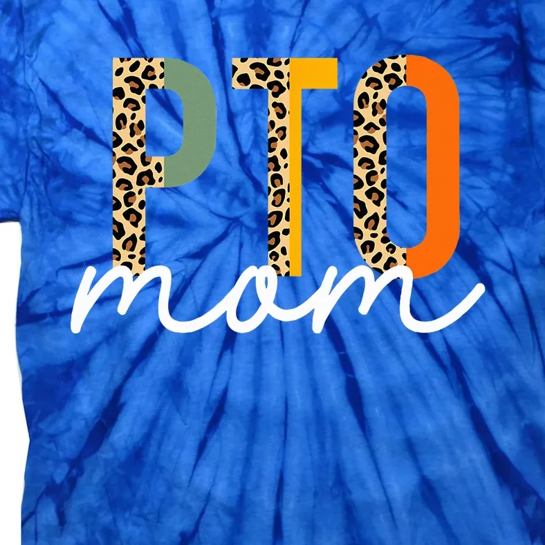 PTO Mom School Volunteer Mothers Appreciation Tie-Dye T-Shirt