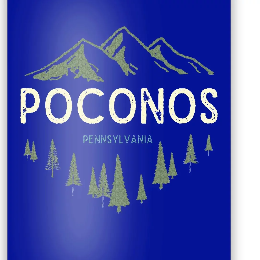 Pocono Mountains Souvenir Poconos Pennsylvania Poster