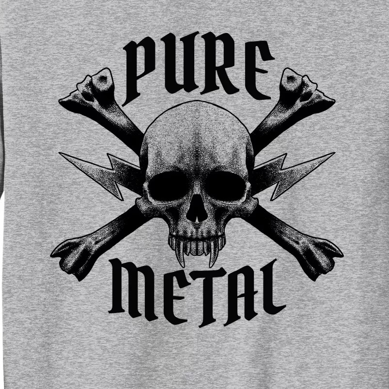 Pure Metal Skull Bone Sweatshirt