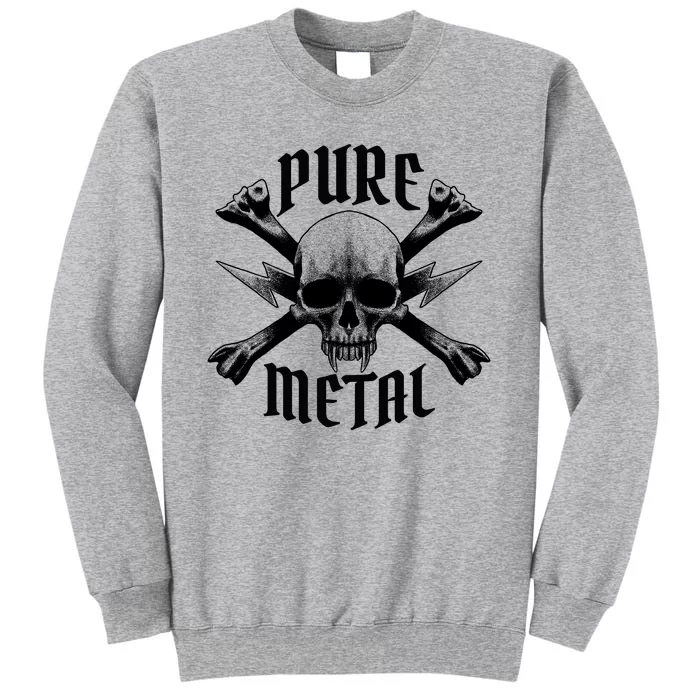 Pure Metal Skull Bone Sweatshirt