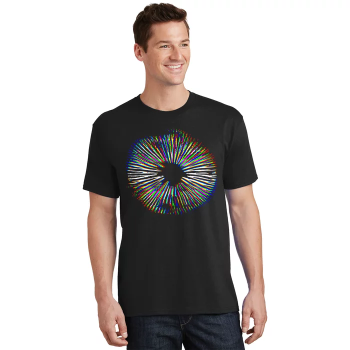 Psychedelic Mushroom Spore Mushroom Magic Present T-Shirt