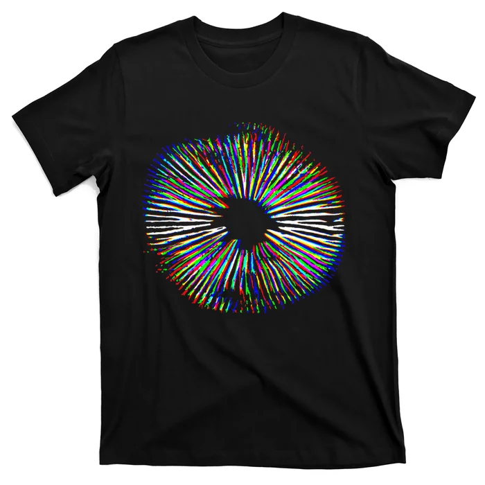 Psychedelic Mushroom Spore Mushroom Magic Present T-Shirt