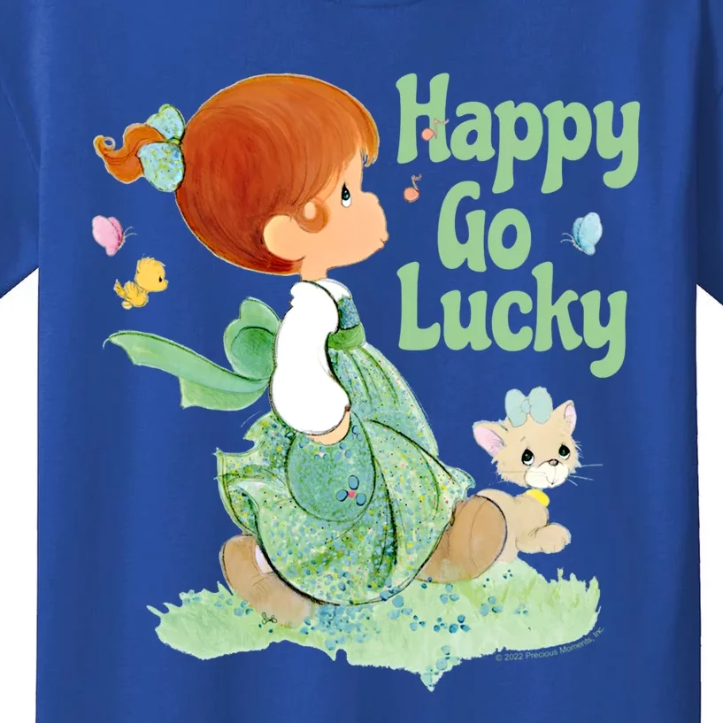 Precious Mots St Patrick's Day Happy Go Lucky Gift Kids T-Shirt