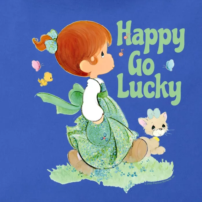 Precious Mots St Patrick's Day Happy Go Lucky Gift Zip Tote Bag