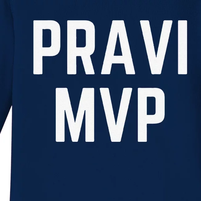 Pravi Mvp Slogan Dallas Baby Long Sleeve Bodysuit