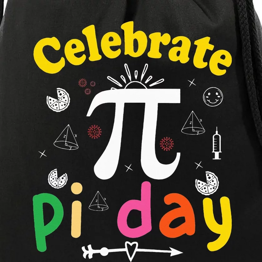 Pi Math Science STEM Gift 3.14 Pi Day Drawstring Bag