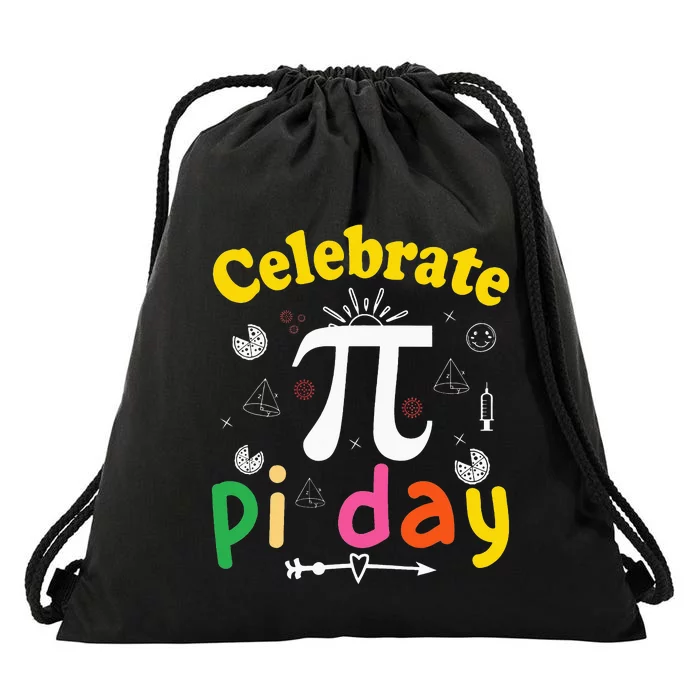 Pi Math Science STEM Gift 3.14 Pi Day Drawstring Bag