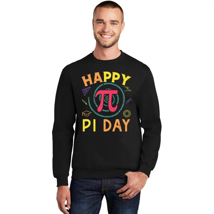 Pi Math Science STEM Gift 3.14 Pi Day Vintage Retro Sweatshirt