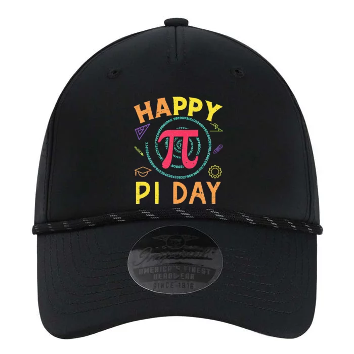 Pi Math Science STEM Gift 3.14 Pi Day Vintage Retro Performance The Dyno Cap