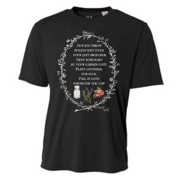 Practical Magic Salt Rosemary Lavender Love Cooling Performance Crew T-Shirt