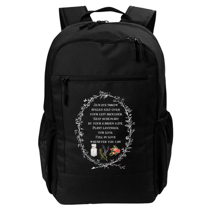 Practical Magic Salt Rosemary Lavender Love Daily Commute Backpack