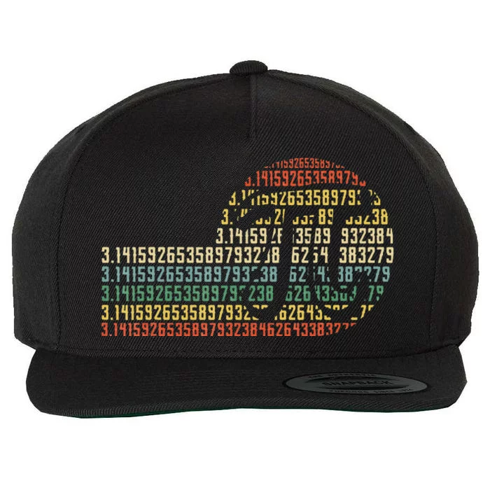 Pi Math Science STEM Vintage 3.14 Pi Day Wool Snapback Cap