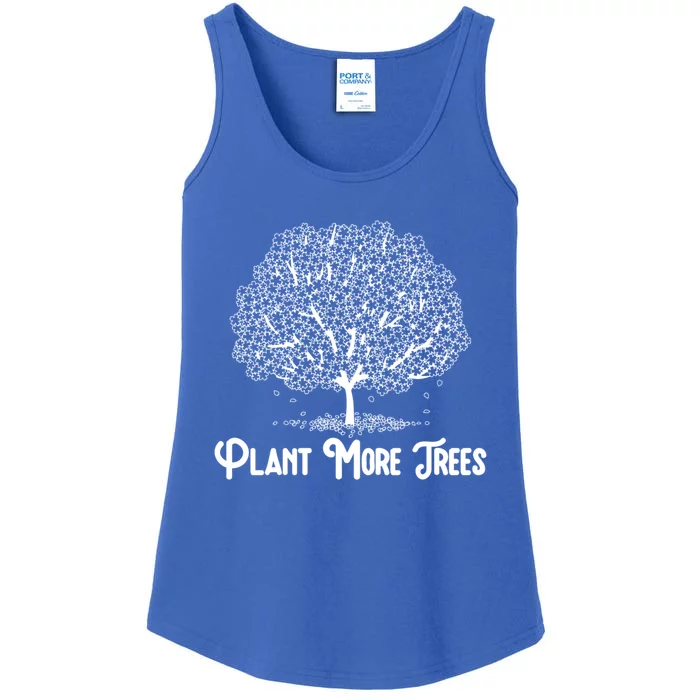 Plant More Trees Earth Day Forestry Global Warming Awareness Great Gift Ladies Essential Tank