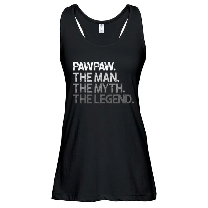 Pawpaw Man The Myth Legend Ladies Essential Flowy Tank