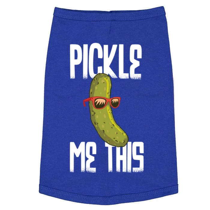 Pickle Me This Lover Pickles Gift Doggie Tank