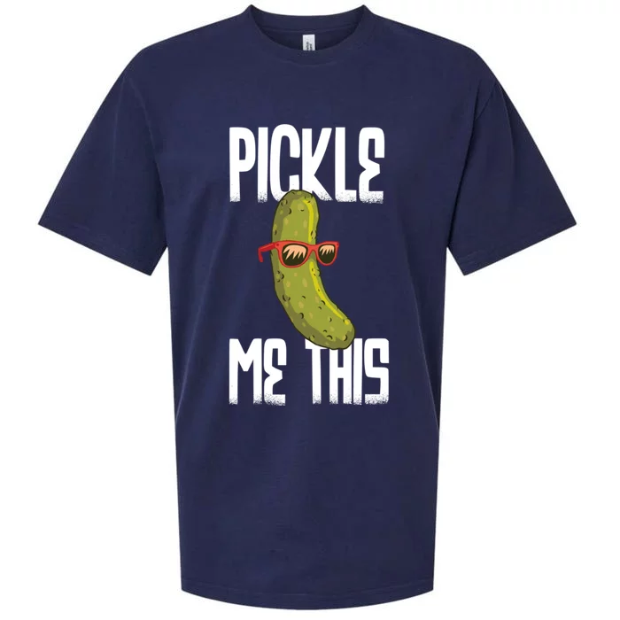 Pickle Me This Lover Pickles Gift Sueded Cloud Jersey T-Shirt