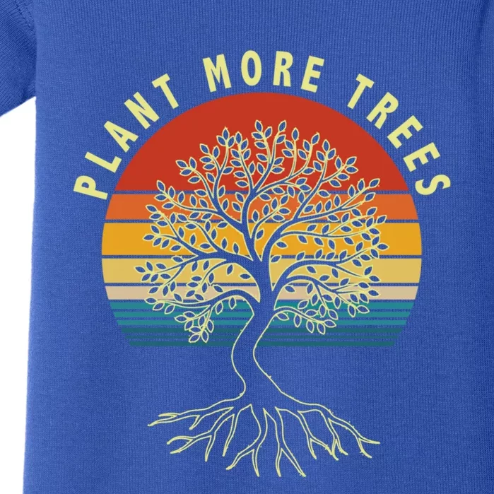 Plant More Trees Save Earth Happy Earth Day Meaningful Gift Baby Bodysuit