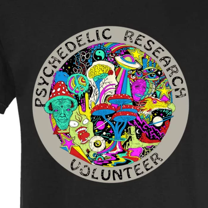 Psychedelic Mushroom Trip Psychedelic Research Gift Garment-Dyed Heavyweight T-Shirt