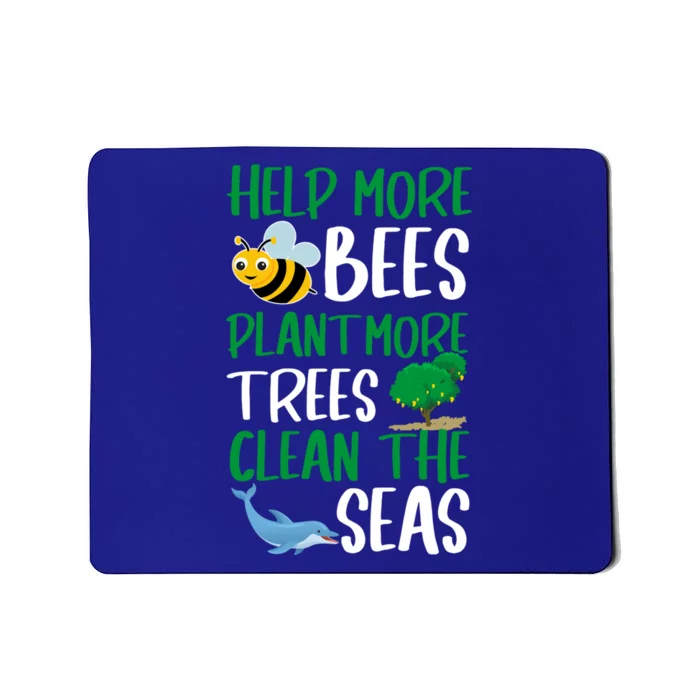 Plant More Trees Clean The Seas Climate Change Meaningful Gift Mousepad