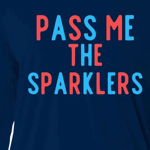 Pass Me The Sparklers Cooling Performance Long Sleeve Crew