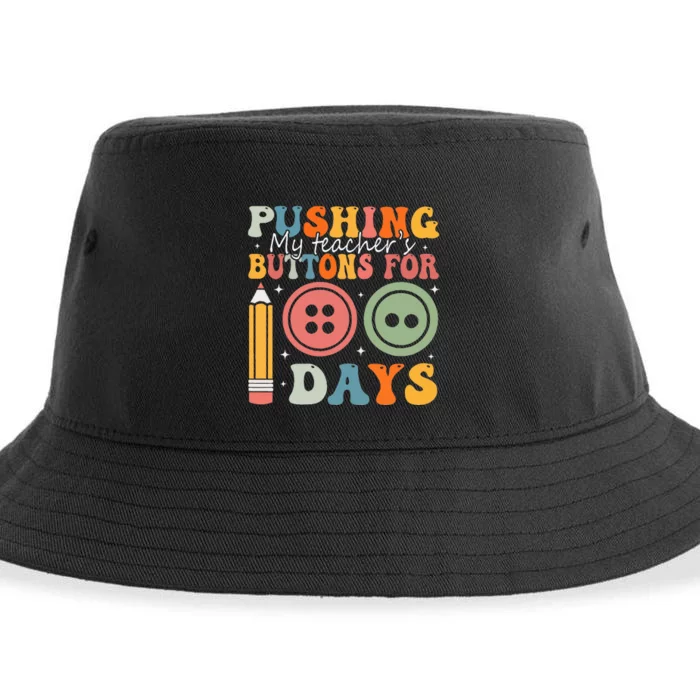 Pushing My TeacherS Buttons For 100 Days Of School Smarter Sustainable Bucket Hat