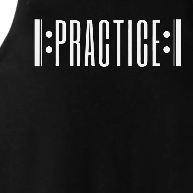 Practice Music Teacher Ladies Tri-Blend Wicking Tank