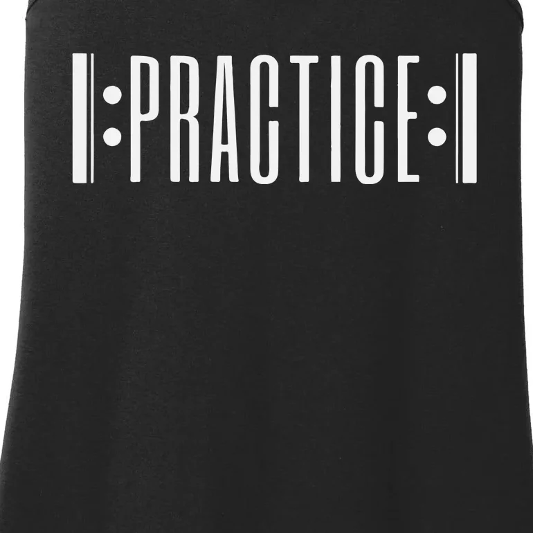 Practice Music Teacher Ladies Essential Tank