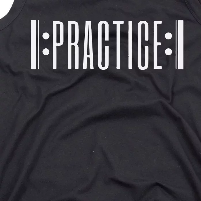 Practice Music Teacher Tank Top