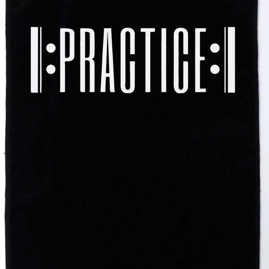 Practice Music Teacher Platinum Collection Golf Towel