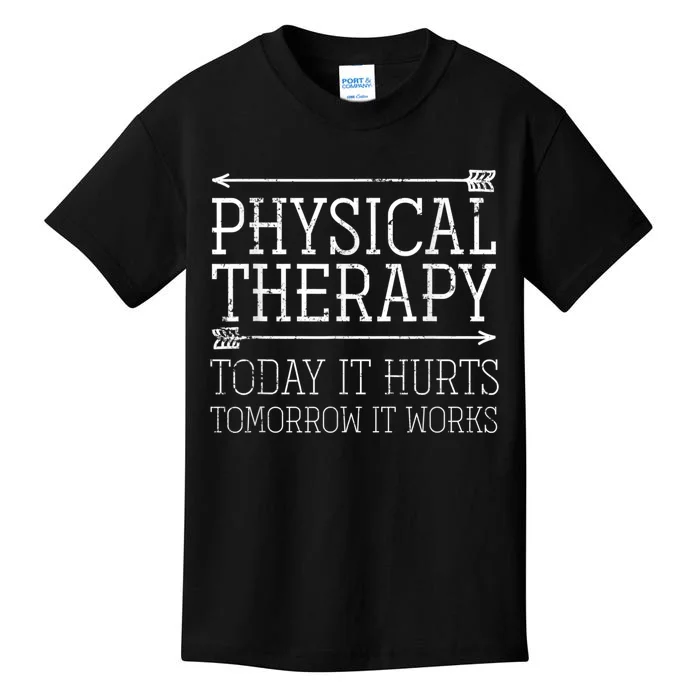 Physical Motivational Therapy PTA Physical Therapy Kids T-Shirt