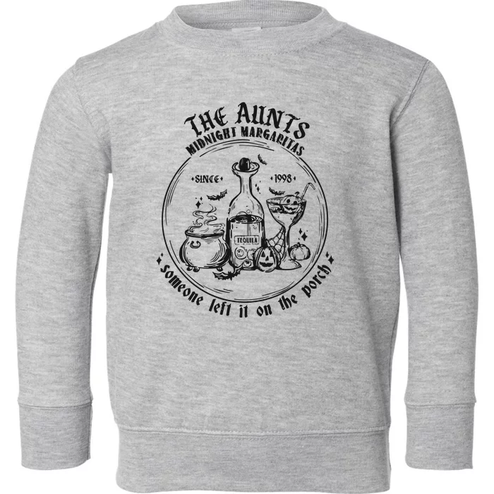 Practical Magic The Aunts Midnight Margaritas Toddler Sweatshirt