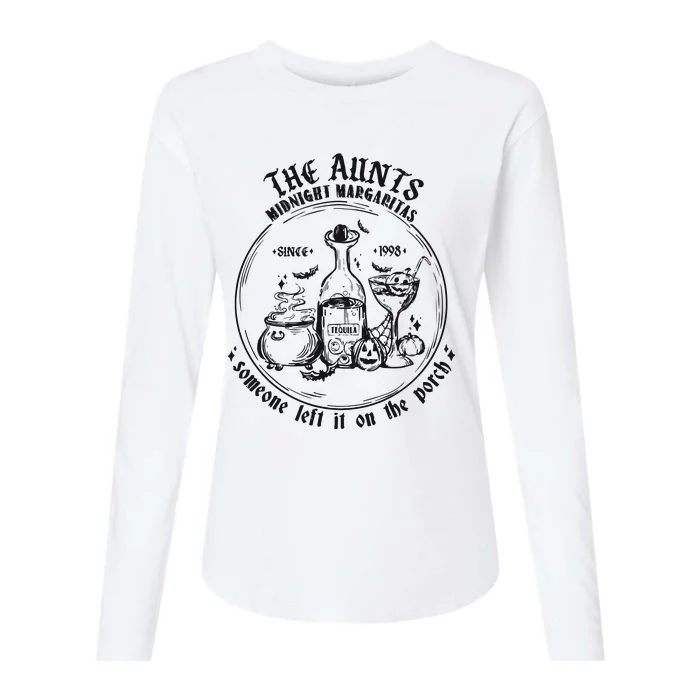 Practical Magic The Aunts Midnight Margaritas Womens Cotton Relaxed Long Sleeve T-Shirt